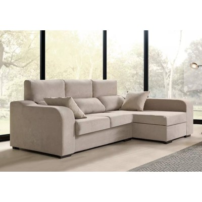 Sofá 2 Plazas + Chaise Long New York (260x150cm)