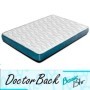 Pack Cama Paris c/ Somier (Roble Gris/Blanco) + Colchón Basic 15HR (195x140cm)