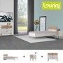 Pack Dormitorio Completo Faro c/ Cómoda 3 Cajones + Somier (190x90cm)