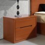 Pack Dormitorio Completo Viena c/ 2 Mesitas de Noche (Faia) + Somier (200x150cm)