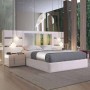 Pack Cama Seven (Blanca) + Somier (200x160cm)