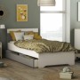 Pack Dormitorio Completo Genius c/ 1 Mesita de Noche + Somier (200x90cm)