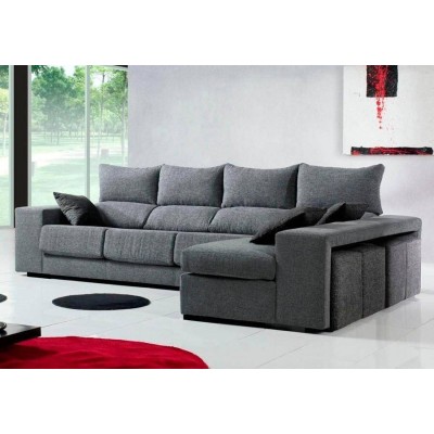 Sofá 3 Plazas + Chaise Long Mozart (340x160cm)