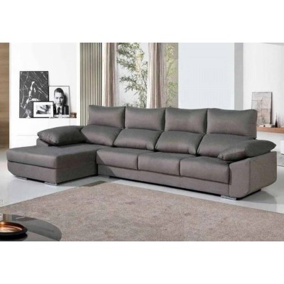 Sofá 3 Plazas + Chaise Long Mercedes (380x185cm)