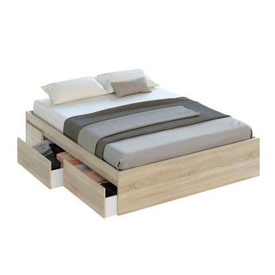 Estructura Cama Kendra c/ 4 Cajones